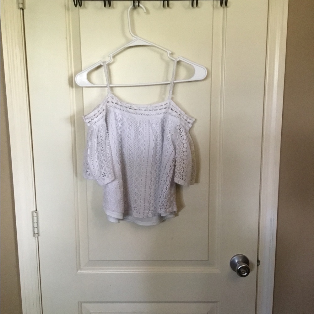 Off the shoulder shirt